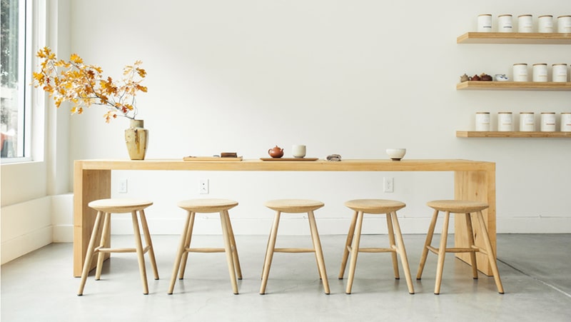 table minimaliste slow decoration